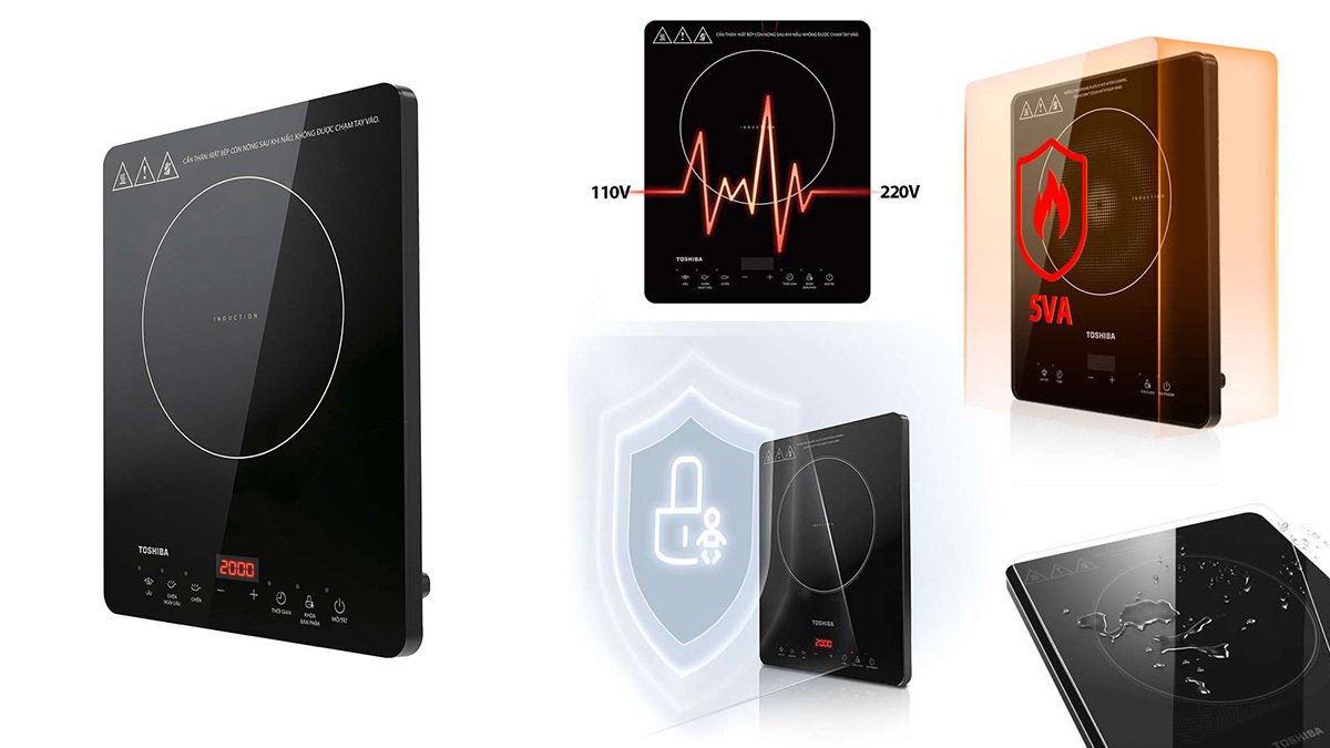 bếp điện từ toshiba ic-20r2sv