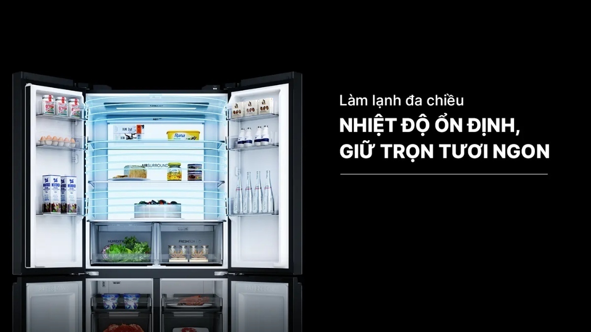 tủ lạnh aqua inverter 660 lít aqr-m727xa(gb)u1