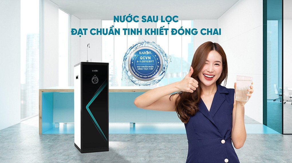 máy lọc nước karofi kaq-d58 10 lõi lọc