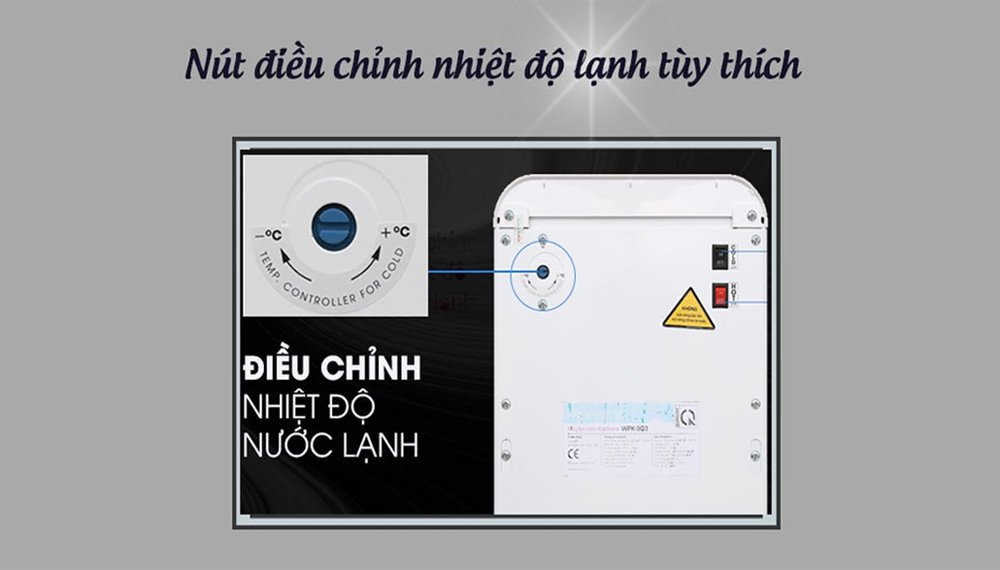 máy lọc nước nóng lạnh korihome wpk-928 7 lõi