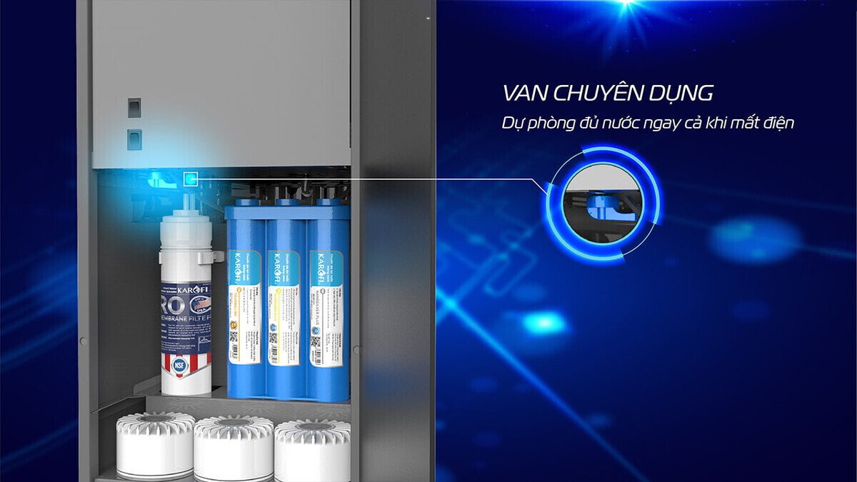 máy lọc nước nóng lạnh karofi kad-n69