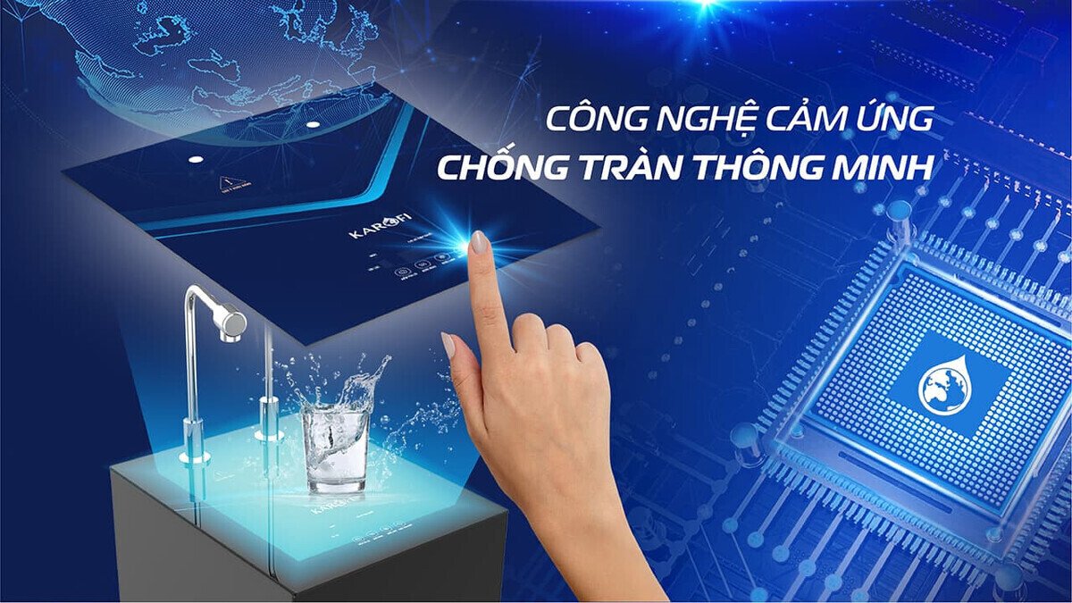 máy lọc nước nóng lạnh karofi kad-n69