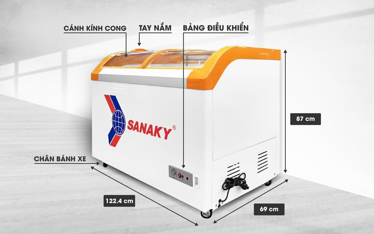 tủ đông sanaky 750 lít vh-1099ka