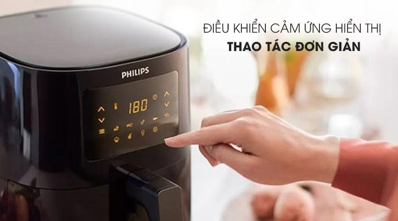 nồi chiên không dầu philips hd9252/90 2.4 lít