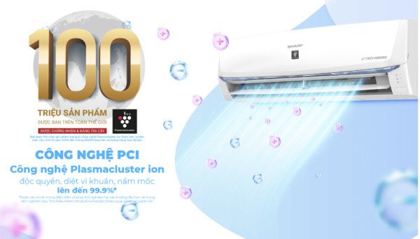 máy lạnh inverter sharp 2 hp ah-xp18bsw