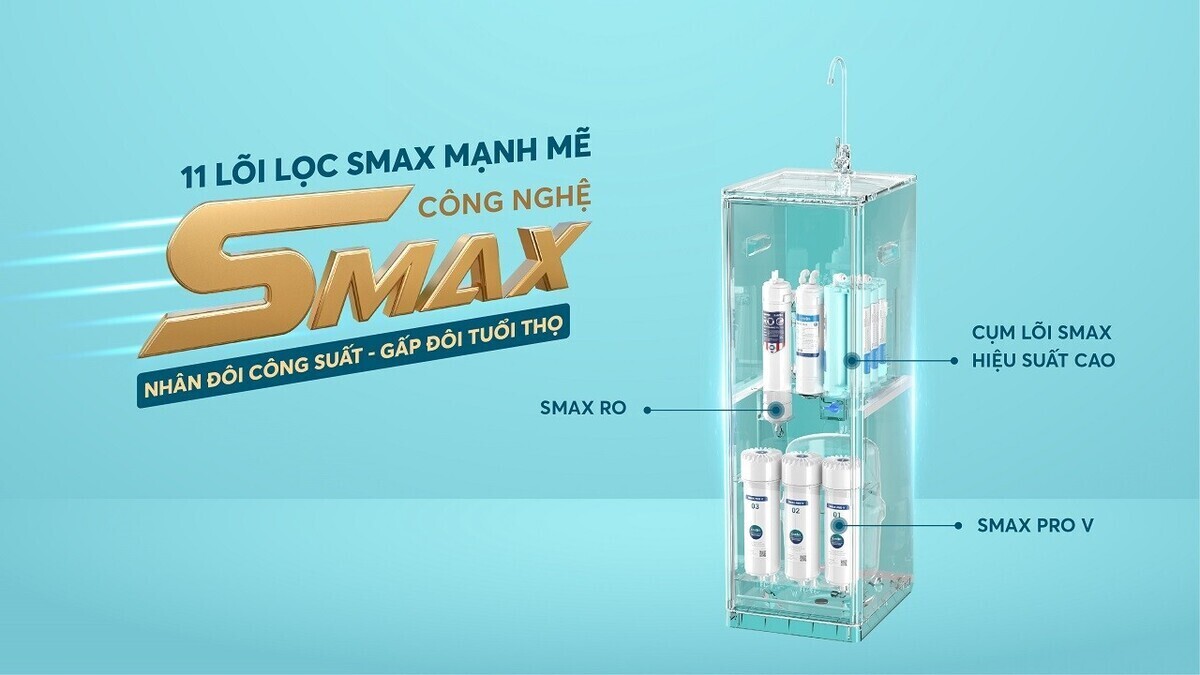 máy lọc nước ro karofi 11 lõi kaq-d36s