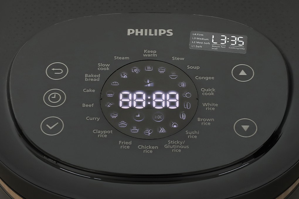nồi cơm cao tần philips 1.5 lít hd4539/62