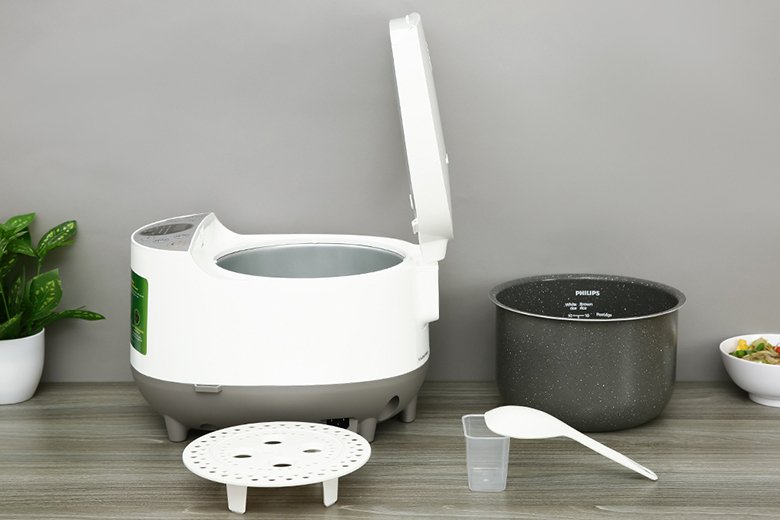 nồi cơm điện tử philips 1.8 lít hd4515/55