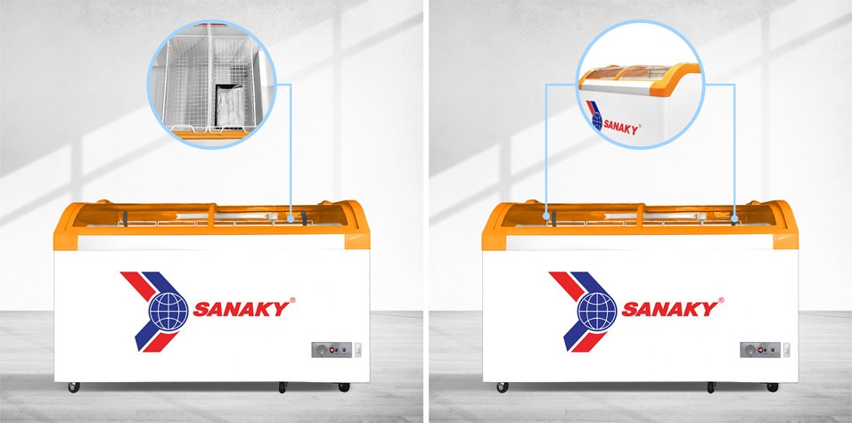tủ đông sanaky 500 lít vh-899ka