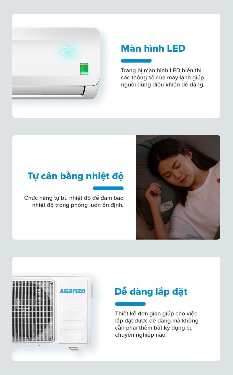 máy lạnh asanzo 3 hp s28n66