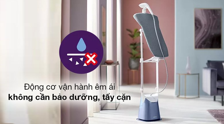 bàn ủi hơi nước đứng philips gc625/29 2400w