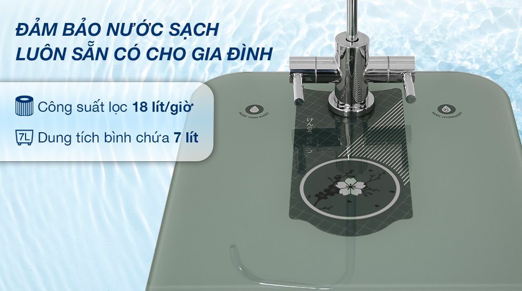 máy lọc nước ro hydrogen kangaroo kg100hd2 8 lõi