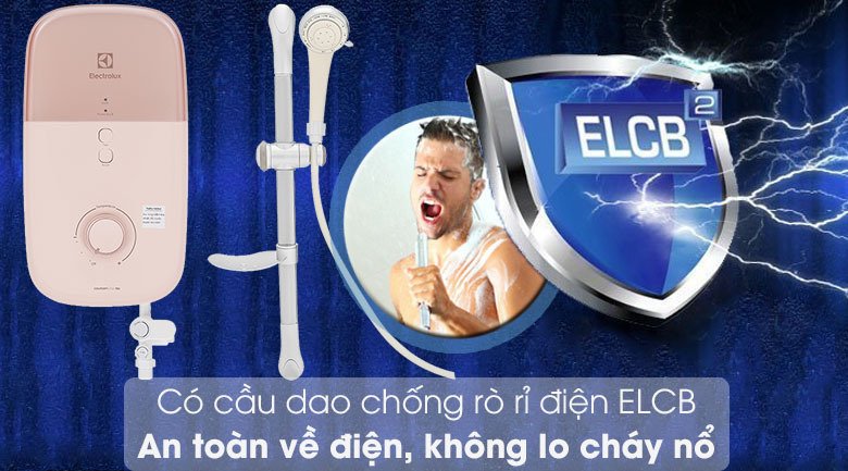 máy nước nóng trực tiếp electrolux 4500w ewe451lb-dpx2