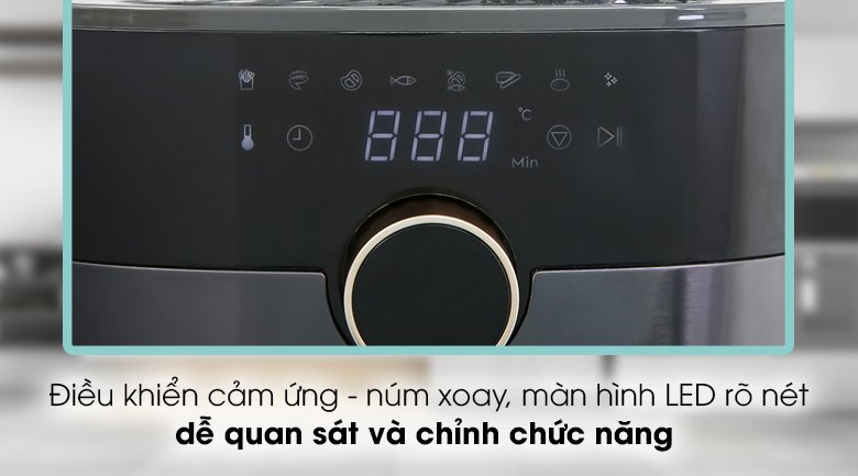 nồi chiên không dầu electrolux e6af1-520k 5 lít