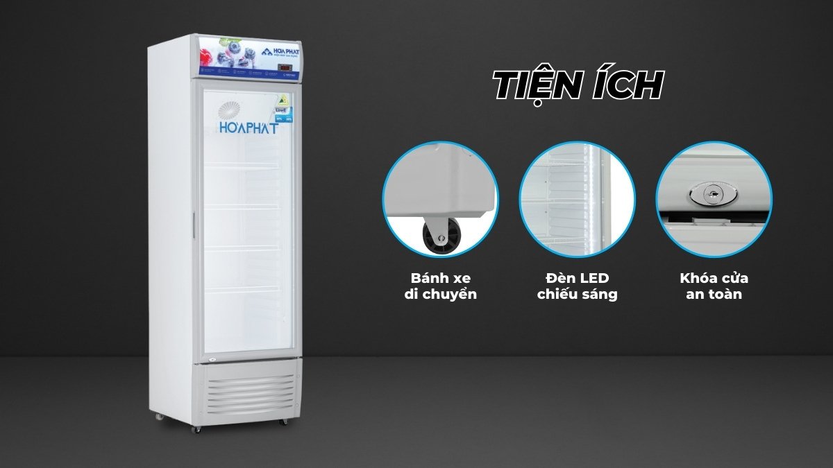 tủ mát hoà phát 195 lít hsr s6195