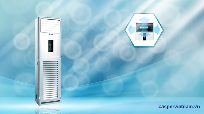 điều hòa casper tủ đứng 1 chiều 18000btu fc-18tl22
