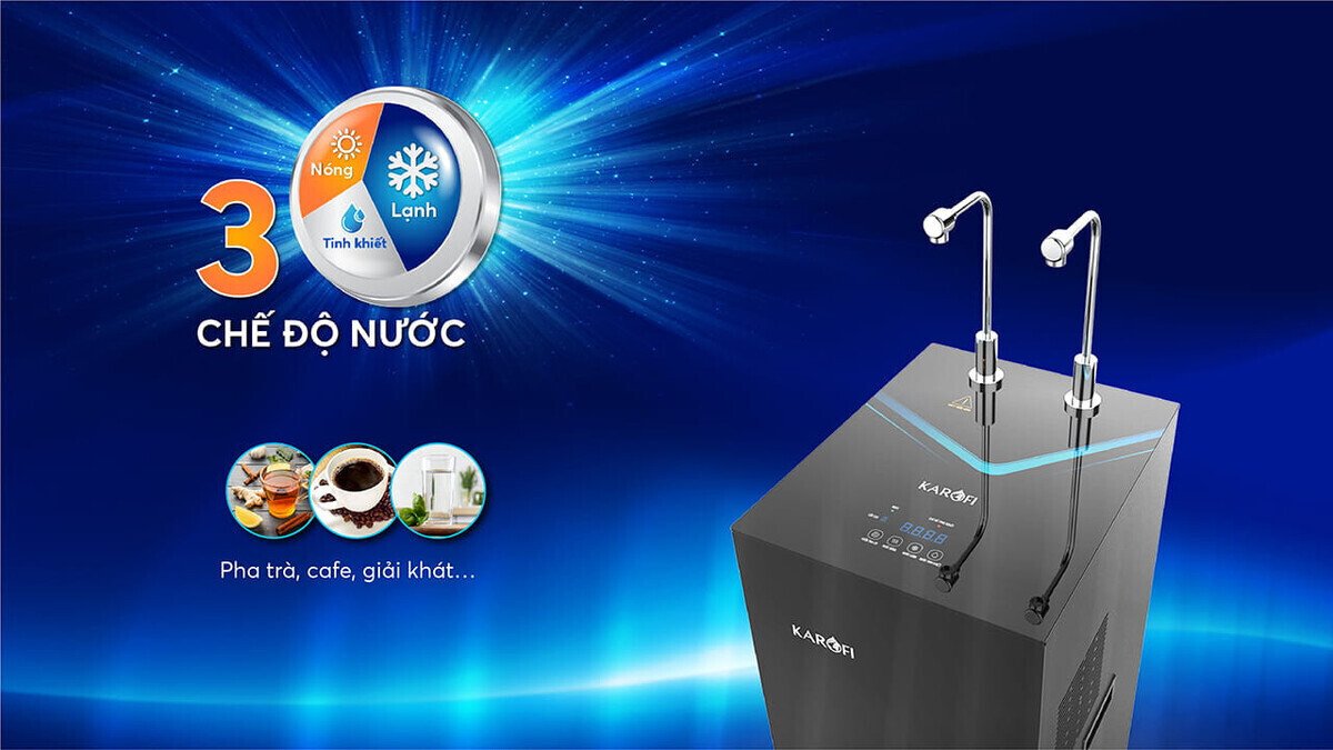 máy lọc nước nóng lạnh karofi kad-n69