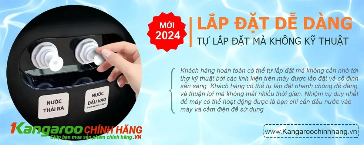 máy lọc nước kangaroo hydrogen kg100hg vtu