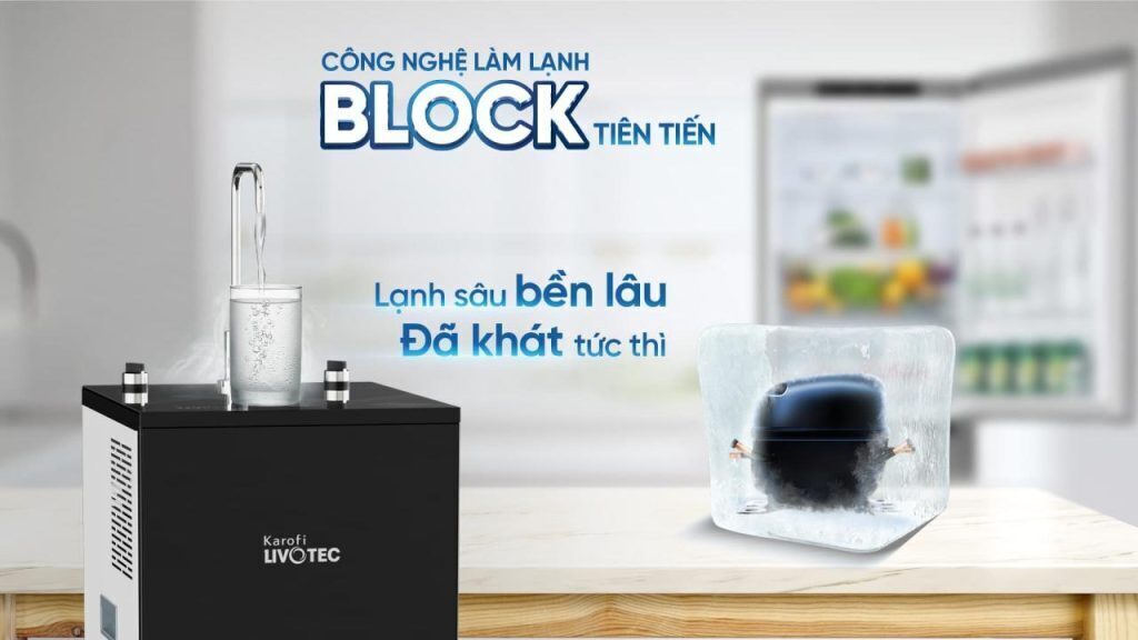 máy lọc nước nóng lạnh karofi livotec 629