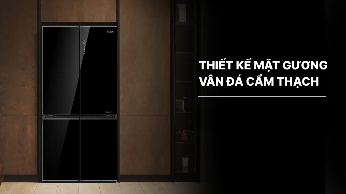 tủ lạnh aqua inverter 660 lít aqr-m727xa(gb)u1