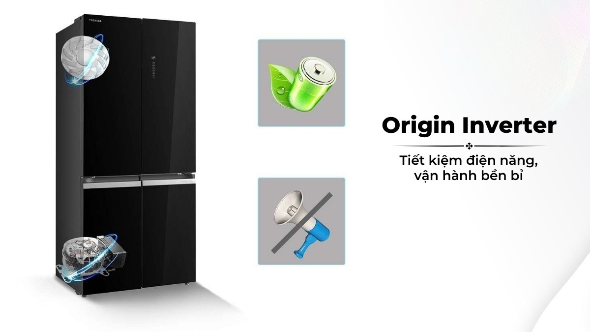 tủ lạnh toshiba inverter 515 lít gr-rf665wia-pgv(22)-xk