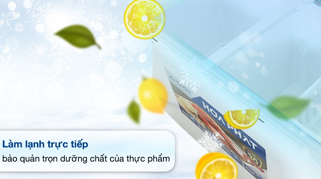 tủ đông hòa phát 271 lít hpf bd6271
