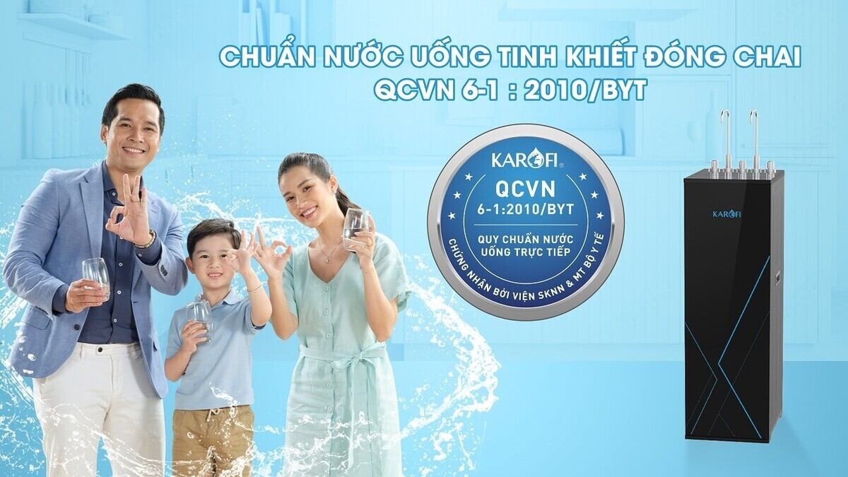 máy lọc nước nóng lạnh karofi kad-m59