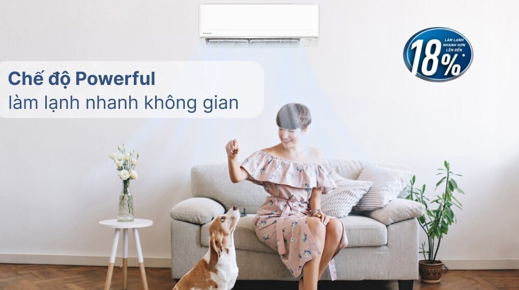 máy lạnh panasonic inverter 1 hp cu/cs-pu9akh-8