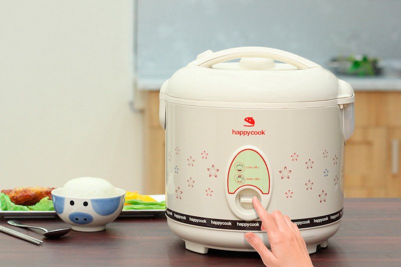 nồi cơm nắp gài happycook 1.8 lít hc-180