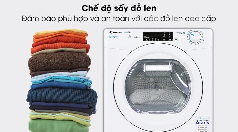 máy sấy ngưng tụ candy 10 kg cso c10te-s