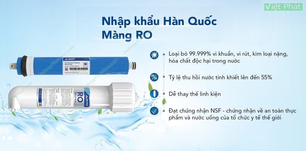 máy lọc nước ro nóng nguội lạnh hòa phát hpn685