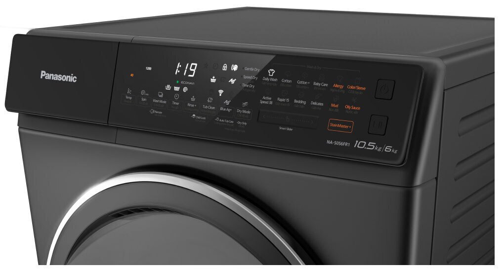 máy giặt sấy panasonic inverter 10.5kg na-s056fr1bv