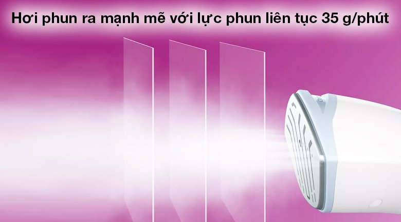 bàn ủi hơi nước đứng philips gc625/29 2400w