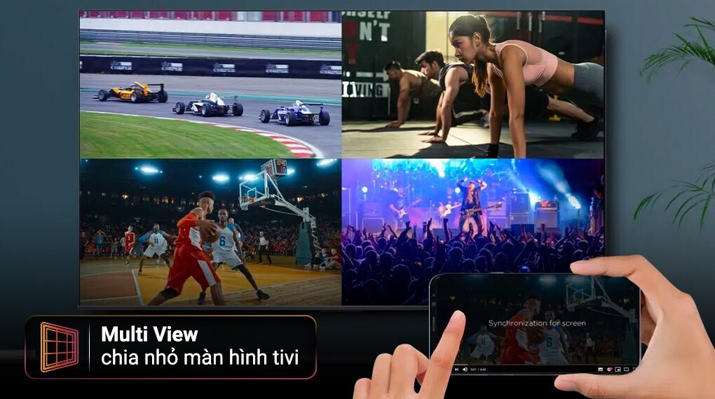 google tivi miniled qled tcl 4k 65 inch 65c845