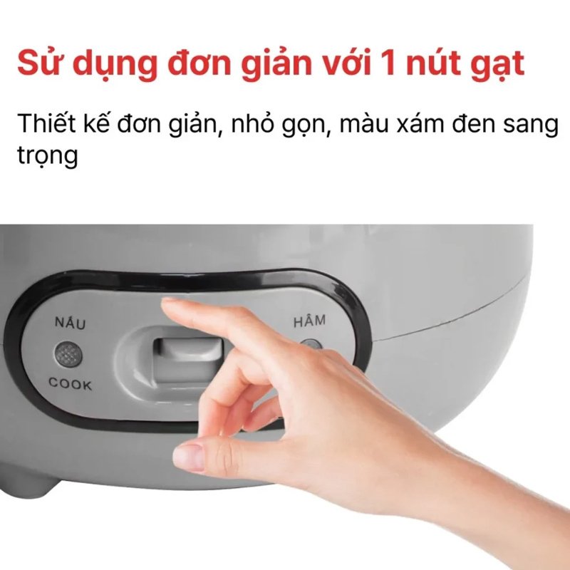 nồi cơm nắp gài happy cook hcj-080g