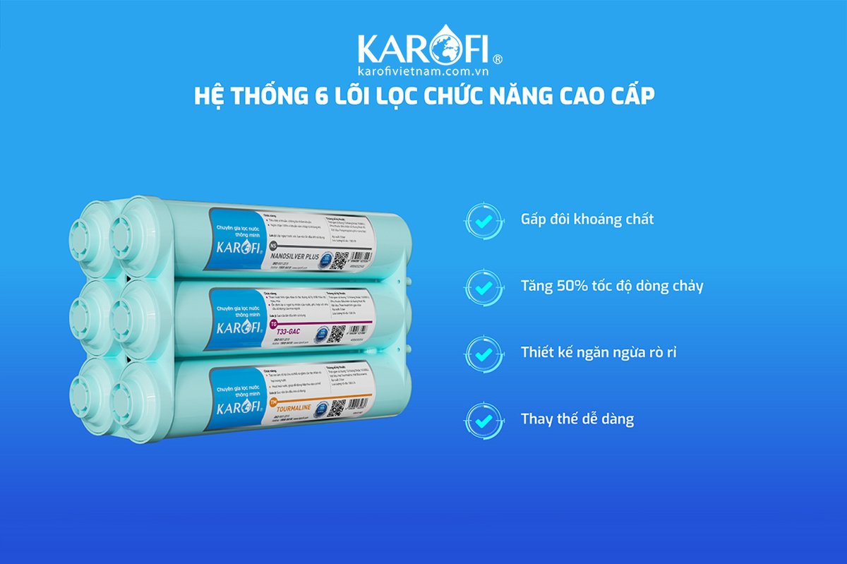 máy lọc nước karofi kaq-u65
