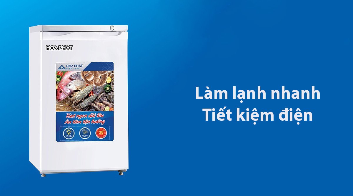 tủ đông hòa phát 106 lít huf 300sr1