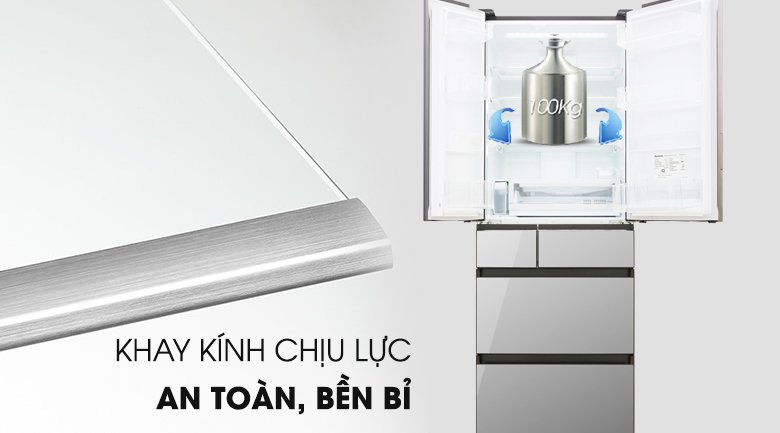 tủ lạnh panasonic inverter 491 lít multi door nr-f503gt-x2