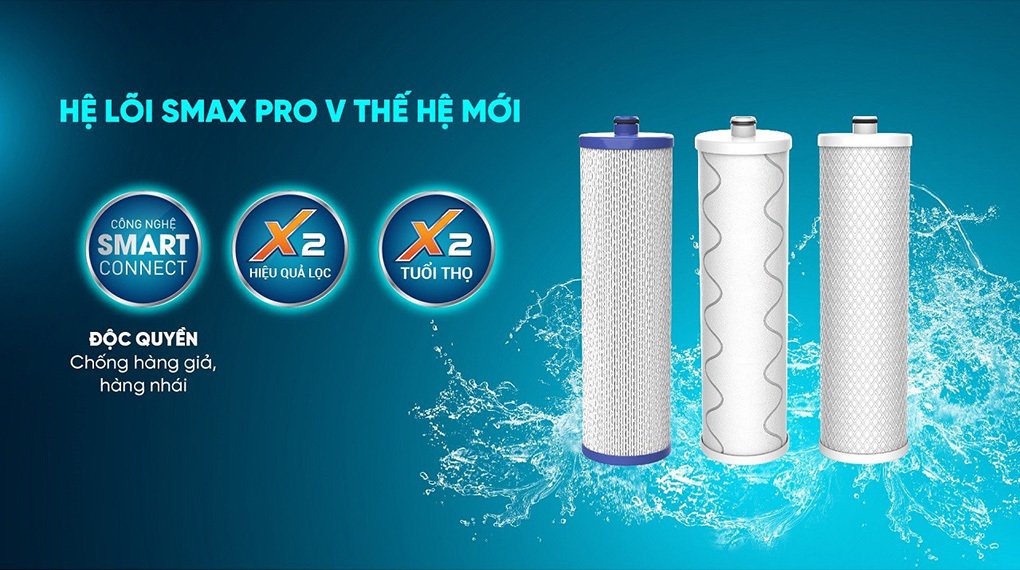 máy lọc nước karofi kaq-d58 10 lõi lọc