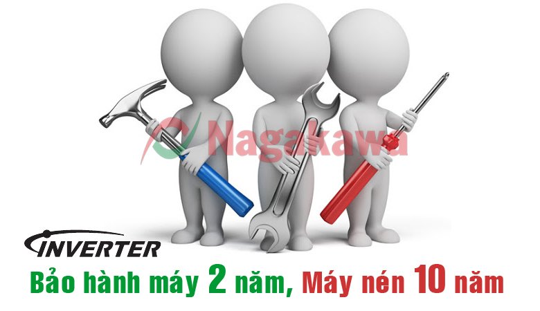 máy lạnh nagakawa 1 chiều inverter 24000btu nis-c24r2t29