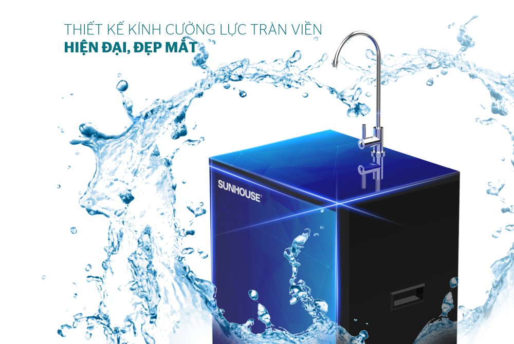 máy lọc nước r.o 9 lõi sunhouse sha8859k