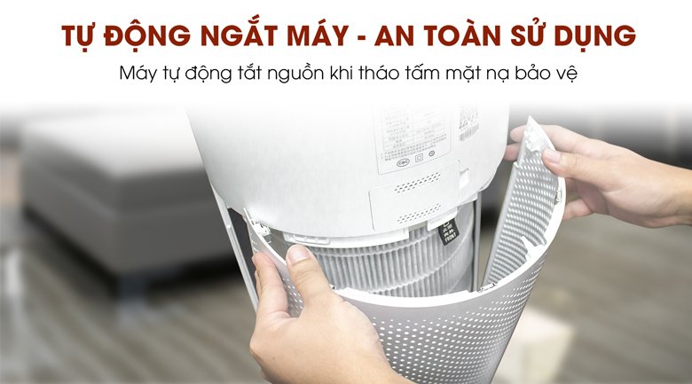 máy lọc không khí gree gcf350asna 25w