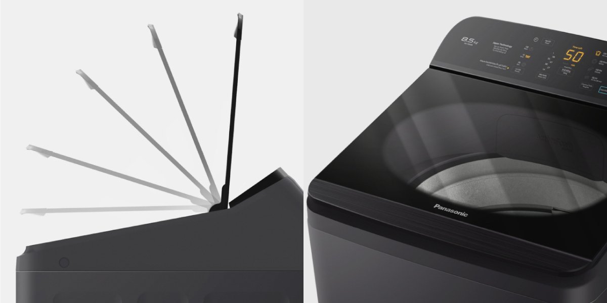 máy giặt panasonic 8.5 kg na-f85a9brv