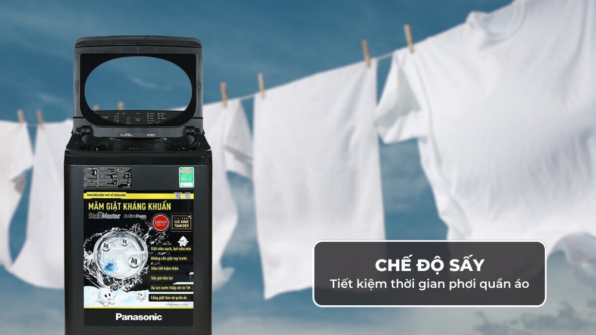 máy giặt panasonic 8.5 kg na-f85a9brv