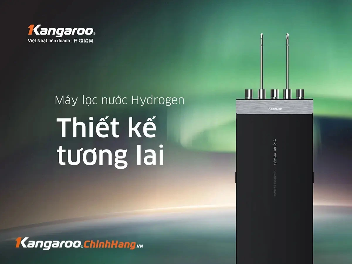 máy lọc nước kangaroo hydrogen nóng lạnh kg11a18 - mẫu 2024