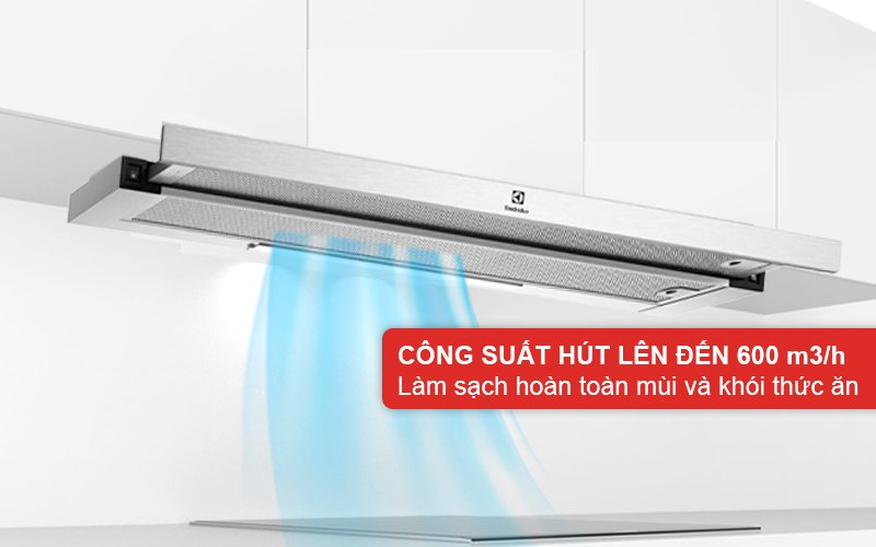 máy hút mùi âm tủ 90cm electrolux ecp9541x