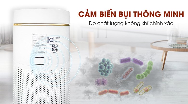 máy lọc không khí gree gcf350asna 25w