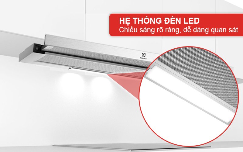 máy hút mùi âm tủ 90cm electrolux ecp9541x