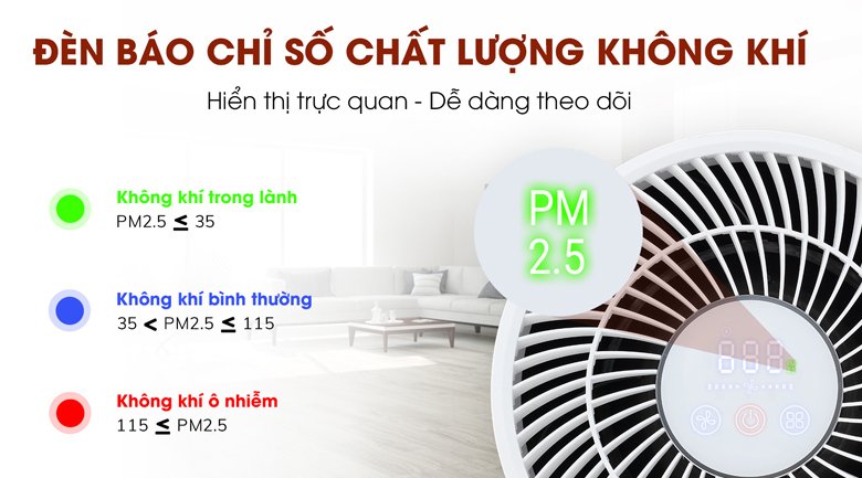 máy lọc không khí gree gcf350asna 25w