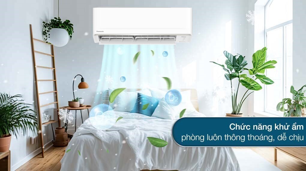 máy lạnh panasonic inverter 1.5 hp cu/cs-pu12akh-8